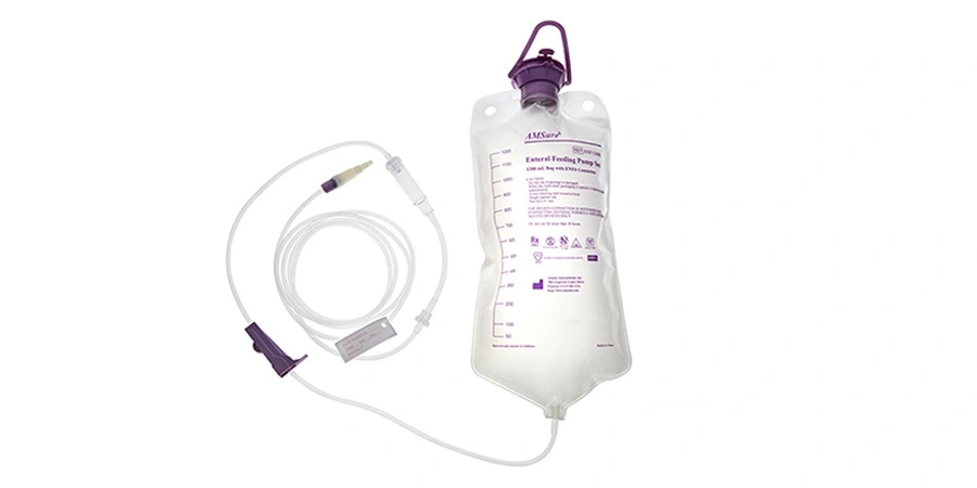 Enteral Feeding Sets with ENFit Connectors